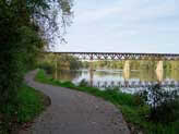 Acenic bridge along the Fox River Trail